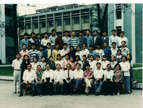 数学系九六届一班毕业照