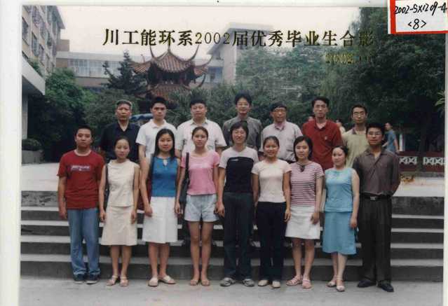 能源与环境工程系2002届优秀毕业生