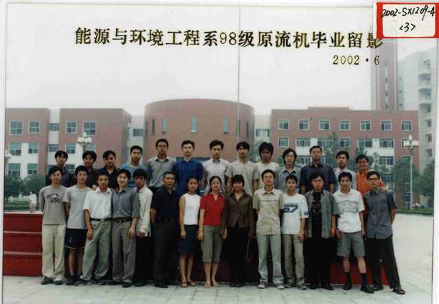 能源与环境工程系1998级（2002届）原流机
