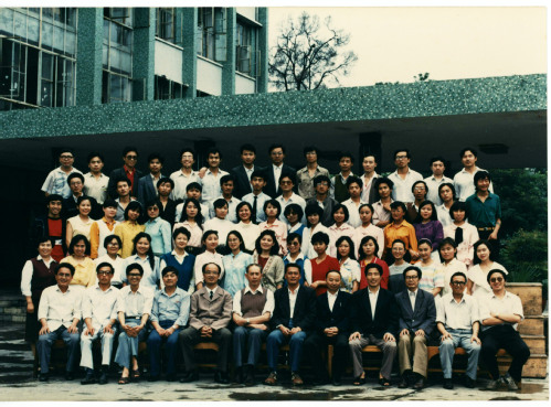 政史系九〇届二班毕业照
